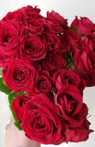 Valentine Spray Rose Red